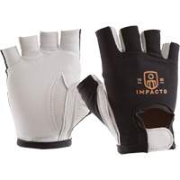 Anti-Impact Right-Hand Glove, Small, Goatskin/Split Leather Palm, Hook & Loop Cuff Nassau Supply