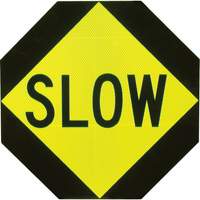 Double-Sided "Stop/Slow" Traffic Control Sign Nassau Supply