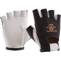 Anti-Impact Left-Hand Glove, X-Small, Goatskin/Split Leather Palm, Hook & Loop Cuff Nassau Supply