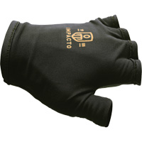 Anti-Impact Fingerless Right-Hand Glove, X-Small, Split Leather Palm, Slip-On Cuff Nassau Supply