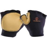 Gant antichoc sans doigts &agrave; prise d'outil, main droite, Taille T-petit, Paume Cuir fleur Nassau Supply