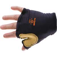Gant antichoc sans doigts &agrave; prise d'outil, main droite, Taille T-petit, Paume Cuir fleur Nassau Supply