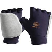 Palm and Side Impact Glove Liner-Right, X-Small, Grain Leather Palm, Slip-On Cuff SR303 | Nassau Supply