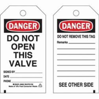 &eacute;tiquettes de s&eacute;curit&eacute; auto-plastifiantes, Polyester, 3" la x 5-3/4" h, Anglais Nassau Supply