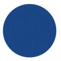 &eacute;tiquettes rondes inscriptibles, Cercle, 3" lo x 3" la, Bleu Nassau Supply