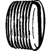 Pipe Plug (Slotted), 1/8" Dia., Brass Nassau Supply
