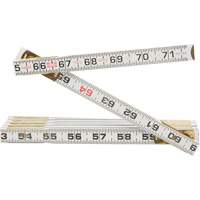 Red End&reg; Two Way&reg; Rule, 6' L, Wood, 1/16" Graduations Nassau Supply