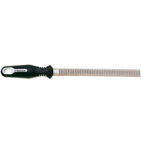 Limes avec poign&eacute;es ergonomiques, Demi-ronde, 8" Nassau Supply