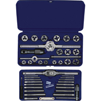 Hanson&reg; Metric Tap & Hex Die Set, 25 Pieces Nassau Supply