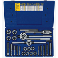 Hanson&reg; Metric Tap & Hex Die Set, 25 Pieces Nassau Supply