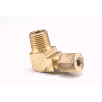 Compression Elbows 90° - Tube to Male Pipe, 1/8" x 1/8" TBX736 | Nassau Supply