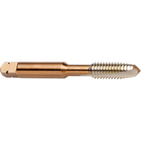 Spiral Point Tap, High Speed Cobalt, 3/8"-16 Thread, 2-15/16" L Nassau Supply