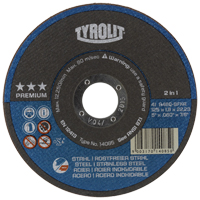 Cutting Disc, 5" x 1/16", 7/8" Arbor, Type 27, Aluminum Oxide, 12250 RPM Nassau Supply