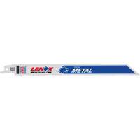 Lames de scie alternative pour le m&eacute;tal, Bim&eacute;tal, 14 Dents par pouce, 9" lo x 3/4" la Nassau Supply