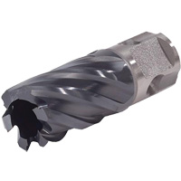 Fraise annulaire &agrave; tige universelle Icecut, Diam&egrave;tre de 7/16", Acier rapide, Profondeur de la coupe de 1", Tige 3/4" Nassau Supply