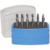 Aluminum Cut Rotary Burr Set, 8 Pieces Nassau Supply