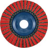 Twin Flap Disc, 5" x 7/8", Type 27, 40 Grit, Ceramic/Zirconia Alumina Nassau Supply