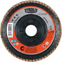 Flap Disc, 4-1/2" x 5/8"-11, Type 27, 40 Grit, Ceramic TCT367 | Nassau Supply