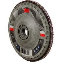 Disque &agrave; lamelles &agrave; changement rapide 769F, 4-1/2" x 5/8"-11, Type 27, Grain 120+, C&eacute;ramique Nassau Supply