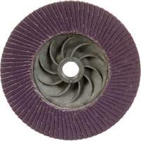 Disque &agrave; lamelles &agrave; changement rapide 769F, 4-1/2" x 5/8"-11, Type 27, Grain 120+, C&eacute;ramique Nassau Supply