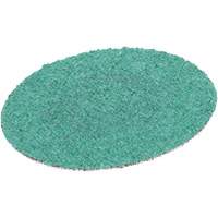 Roloc Green Corps Abrasive Disc, 2" Dia., 80 Grit, Aluminum Oxide Nassau Supply