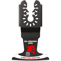 Demo Demon 2-1/2" Universal Fit Bi-Metal Oscillating Blades for Nail-Embedded Wood Nassau Supply