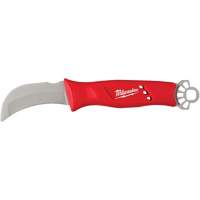 Linemans Blunt Tip Hawkbill Knife with STICKWORK 3-in-1 Ring Nassau Supply