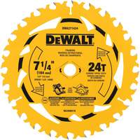 Circular Saw Blade, 7-1/4", 24 Teeth, Wood Use Nassau Supply