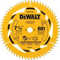 Circular Saw Blade, 7-1/4", 60 Teeth, Wood Use Nassau Supply