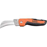 Cable Skinning Utility Knife with Replaceable Blade, 2-1/2" Blade, Stainless Steel Blade, Cushion Handle Nassau Supply