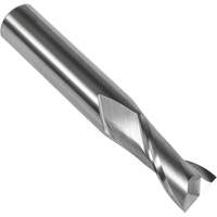 Fraise en bout carr&eacute;e 30° S108, 1/4" dia., 2-1/2" lo, 2 cannelures, 1/4" tige, Carbure Nassau Supply