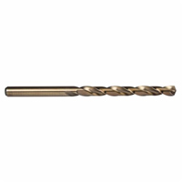 Foret long, 1/16", Acier rapide au cobalt, Cannelure 1-3/4", Pointe de 135° Nassau Supply
