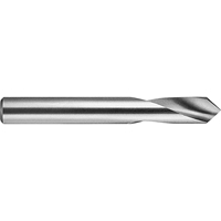 Spotting Drill, Bright, Short Length, 1/2", High Speed Steel, 120° Point Nassau Supply