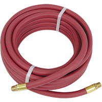 Heavy-Duty Air Hose, Air, PVC, 3/8" dia. x 25', 300 psi, 3/8" NPT Nassau Supply