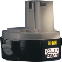 Bloc-piles de style nacelle, Ni-MH, 14,4 V, 2,6 A Nassau Supply