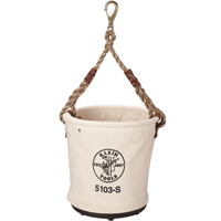 Seau &agrave; outils, 12" lo x 12" la x 12" h, Toile, Beige Nassau Supply