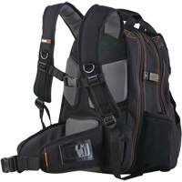 Arsenal<sup>®</sup> 5843 Tool Backpack, 13-1/2" L x 8-1/2" W, Black, Polyester TEQ972 | Nassau Supply
