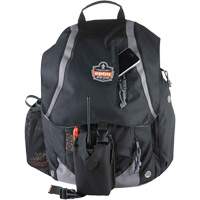 Arsenal&reg; 5143 Tool Backpack, 15" L x 8" W, Black, Polyester Nassau Supply