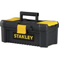 Essential<sup>®</sup> Tool Box with Tray, 12-1/2" W x 7-3/8" D x 5-1/8" H, Black/Yellow TER083 | Nassau Supply