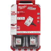 Trousse de scie cloche Packout Hole Dozer, 10 morceaux Nassau Supply