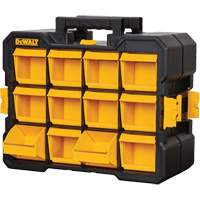 Organisateur Flip-Bin, 3-7/8" la x 17-3/4" p x 13-7/8" h, Noir/Jaune Nassau Supply