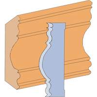 Jeu de couteaux pour moulage de grande anse Nassau Supply