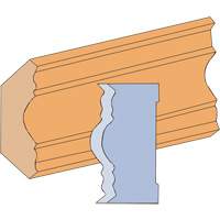 Jeu de couteaux pour moulage en forme d'anse de fantaisie Nassau Supply