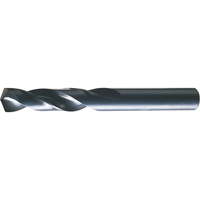 CLE-LINE Screw Machine Length Drill Bit, #60, High Speed Steel, 1/2" Flute, 135° Point Nassau Supply