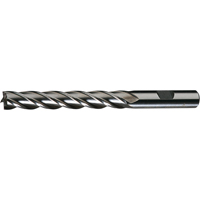 Finisseurs de coupe &agrave; embout centr&eacute; carr&eacute; simple CLEVELAND, 1/8" dia., 4 cannelures, Cobalt Nassau Supply