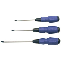 Phillips TORQUE DRIVE&reg; Screwdriver, #1, 4" L, Cushion Grip Handle Nassau Supply