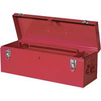 TB26 Boîte en acier pour outils manuels, 8-3/4" P x 26" la x 9-3/8" h, Rouge Nassau Supply