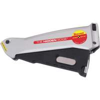 Hidden Edge<sup>®</sup> Knife, 19 mm, Steel, Aluminum Handle TGW580 | Nassau Supply