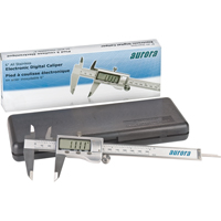 Electronic Digital Calipers, 0.001" (0.03 mm) Resolution, 0 - 6" (0 - 152 mm) Range TGZ370 | Nassau Supply