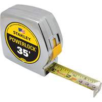 Powerlock<sup>®</sup> Classic Tape Measure, 1" x 35', Imperial Graduations TJ846 | Nassau Supply